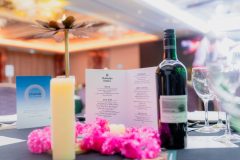 Table setting by Chamak at Black-tie Celebration Dinner, India Week