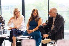 Agnieszka Moody , Bhavna Mistry and Pranab Kapadia at Film Conclave, India Week