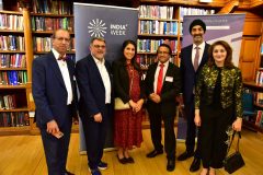 Harshad Kothari and Reena Ranger OBE at Drinks Reception in collaboration with LCCI, India Week